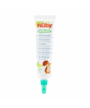 Nuby Tooth Gel Gum-eez 4m CG25016 White - 2-Piece Set for Healthy Gums | International Shipping Available - Buy Online on GoSupps.com