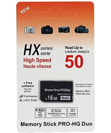 JUZHUO 16GB Memory Stick Pro Duo MARK2 for Sony PSP & Camera - High Capacity Memory Card - Buy Online on GoSupps.com