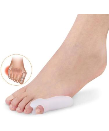 Pinky Toe Bunion Protector - Tailor's Bunion Sleeve - 2 Pair Set (4pcs) - Reduces Discomfort - Unisex Foot Care - Buy Online on GoSupps.com