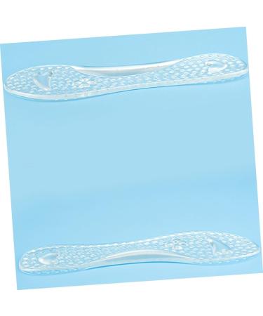 NOLITOY Silicone Cropped Insole Foot Massager Mat - Orthotic Gel Heel Inserts & Cushioning Pads for Basketball & High Heels - Buy Online on GoSupps.com