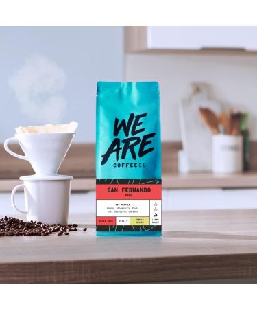 Coffee Beans 227g Bag Whole Bean Coffee Peru Coffee Beans Chocolate & Fruits Notes 100% Arabica Light Roast Speciality Freshly Roasted Single Origin (We Are Coffee Co) Whole Bean 227 g (Pack of 1) - Buy Online on GoSupps.com