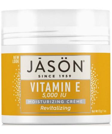 Jas n Revitalizing Vitamin E 5000 IU Moisturizing Cr me  4 Ounce Container  Multicolor  Organic - Buy Online on GoSupps.com