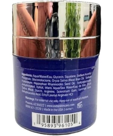 Evme Night Glow Cr me Hydrating Gel-to-Cream Moisturizer with Squalane Sea Buckthorn & Vitamin C Dermatologist-Tested Fragrance-Free for Sensitive Reactive Skin Supports Healthy Skin Barrier - Buy Online on GoSupps.com