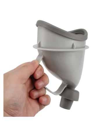 Portable Urinals Outdoor Car Travel Portable Adult Urinal Unisex Potty Pee Funnel Peeing Standing Man Woman Toilet Portable Urinal for Men Women (Color : A)