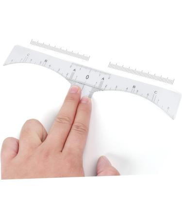 Angoily 30 Pcs Eyebrow Design Ruler Eyebrow Tracer Tools Eyebrow Face Ruler Auxiliary Tool Eyebrow Shape 22x5cmx3pcs Whitex3pcs - Buy Online on GoSupps.com