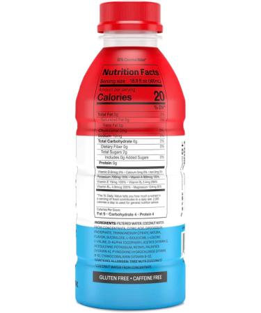 New Prime Hydration ALL 8 Flavours - Strawberry Watermelon Meta Moon Ice Pop Grape Orange Blue Raspberry Tropical Punch & Lemon Lime (8 Pack - 16Oz Per Bottle) - Buy Online on GoSupps.com