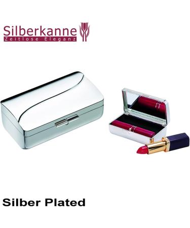 Premium Silver Plated Lipstick Box - Exclusive Silver Jug Lipstick Holder 9x5x3 cm | Ready for Gifting - Buy Online on GoSupps.com