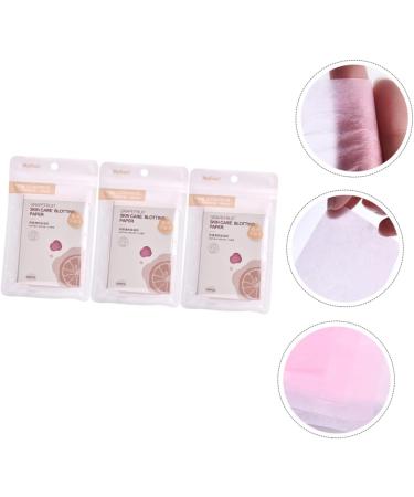 Housoutil 3 Oil-Absorbing Paper Scented Oil Absorbing Papers Facial Oil Wipes Face Oil Tissue Safe Oil Absorbing Paper Papertowel Skin Friendly Paper Facial Tissue Pink - Buy Online on GoSupps.com