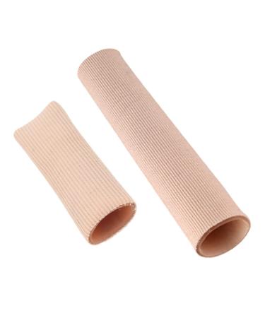 ADOCARN 2pcs Cover Gel Blisters Toenails Tubes Tube Protectors Cushions Fabric Elastic Pain Women Corn Thumb Anti-Skid Caps Abrasion-Proof Foot Protector Protection Guard Hammer Soft