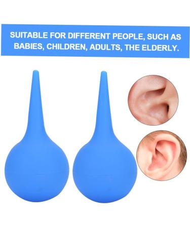 Ear Cleaning Kit - 2pcs 75ml Ball Cleaner, Air Blower Pump & Vacuum Tool for Safe Ear Wax Removal - Buy Online on GoSupps.com