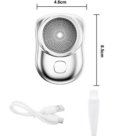 Mini Portable Electric Shaver for Men - Rechargeable and Easy One-Button Use - Ideal for Home, Car, and Travel - Buy Online on GoSupps.com
