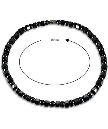 Fogun Magnetische Halskette - H matit Perlenkette Schwarz Rot f r Damen & Herren | Internationaler Versand - Buy Online on GoSupps.com
