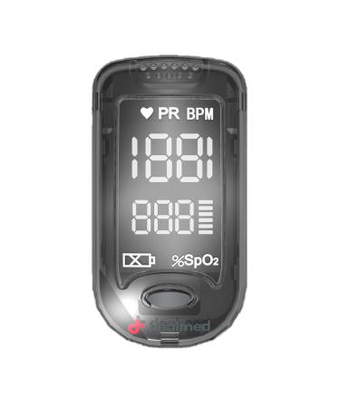 Buy Dealmed Portable Fingertip Pulse Oximeter | Includes Batteries & Lanyard | Fast International Shipping - Buy Online on GoSupps.com