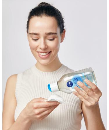  NIVEA NIVEA MicellAIR Skin Breathe Micellar Water Normal Skin Pack of 5 (5 x 400 ml) Micellar Water Make-Up Remover for the Face Eye Face and Lip Make-up Remover - Buy Online on GoSupps.com