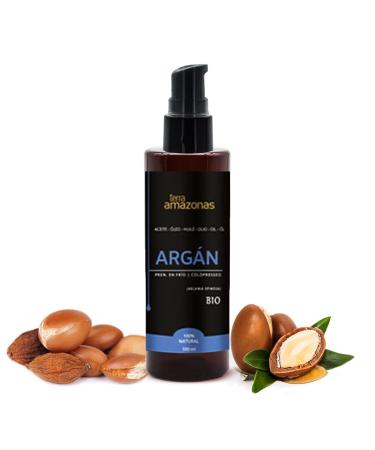 INKANAT Pure Argan Oil 100ml INKANAT 100% Natural and Cold Pressed Hair Face Body and Nail Care Hydration & Radiance