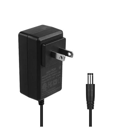 SOOLIU AC Adapter for 5V Brookstone Tranquil Moments Sound Sleep Therapy Bedside Speaker & Sleep Sounds Bluetooth 406876 865623 Alarm Clock (Black & White)