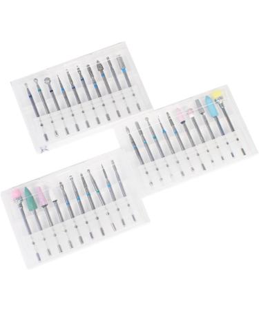 Beaupretty Set Nail Drill Bits for Acrylic Nails Nail Drill Kit Ceramic Nail Drill Bit Manicure Drill Bits Diamond Nail Drill Bit Diamond Cuticle Nail Bits Tungsten Steel Grinding Head medium Picture 1 - Buy Online on GoSupps.com