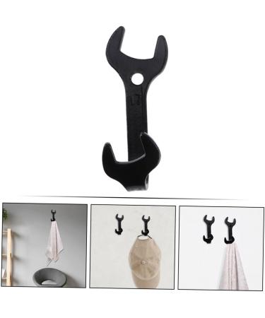 Alipis Iron Wrench Hook Decorative Coat Hooks Kitchen Wall Hooks Hat Hook Door Back Hanger Hanging Decorate - Buy Online on GoSupps.com
