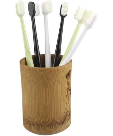 Suicra Ultra-Fine Toothbrush - Super Soft Bristle Portable Teeth Care | Deep Cleaning Oral Care Tool (White) - Buy Online on GoSupps.com