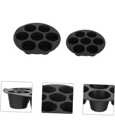 PRETYZOOM 4 Pcs 7 Silicone Ice Molds Cake Baking Pans Silicone Cupcake Pan Muffin Cake Molds Candle Mold Candle Accessories Air Fryer Muffin Pan Silica Gel Baking Tools Oven - Buy Online on GoSupps.com