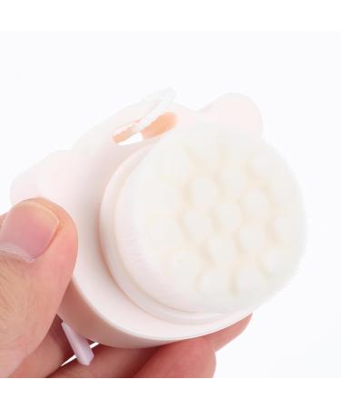 Beaupretty Silicone Face Scrubber Double Sided Face Cleaner Exfoliator Brush Soft Bristles Wash Brush for Deep Cleansing - Buy Online on GoSupps.com