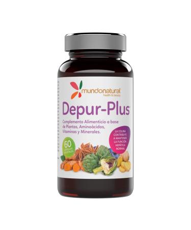 MUNDONATURAL DEPURPLUS 60cap is a capsule formula designed for regular use It is taken regularly according to the indicated dosage The package contains 60 capsules This makes it logical