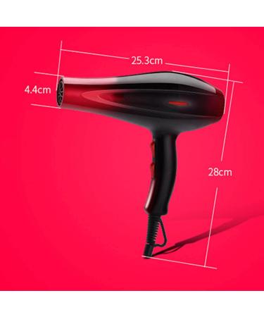 Hair Dryer Hairdryer Hairdryers for Women Blow Dryer Hair Dryers Lightweight Mini Portable High Power Constant Temperature and Quick Drying (25.3X 28X4.4cm black) 25.3X 28X4.4cm Black - Buy Online on GoSupps.com