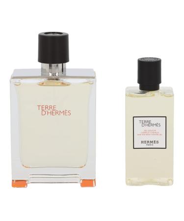 Hermes Terre D'hermes 2-Piece Gift Set for Men (3.4 Oz Eau De Toilette Spray + 2.7 Oz Hair & Body Shower Gel) - Buy Online on GoSupps.com
