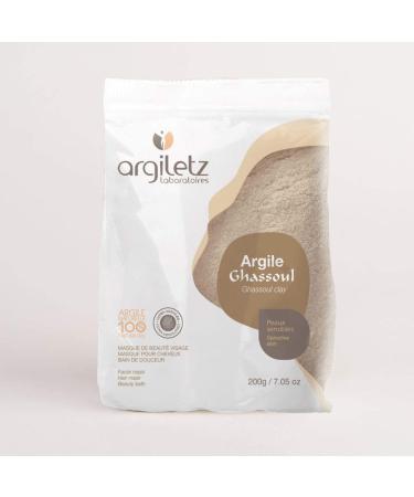 Argiletz ARGILETZ Pack of 2 x 200g sachets of ultra-ventilated ghassoul clay distributed by ARCILIA