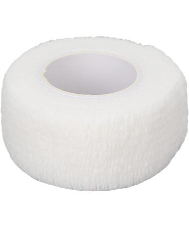 Self Adhesive Bandage Wrap - 10 Rolls 1" x 2 Yards - Breathable Elastic Cohesive Tape for Athletic Support (White) - International Shipping Available - Buy Online on GoSupps.com