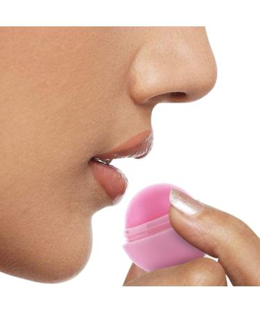 Lip Scrub Natural Moisturizing Lip Balm Smooth Ball Healing Lip Balms Fruit Flavoured Lips Care Fully Hydration Lipstick (Strawberry) - Buy Online on GoSupps.com