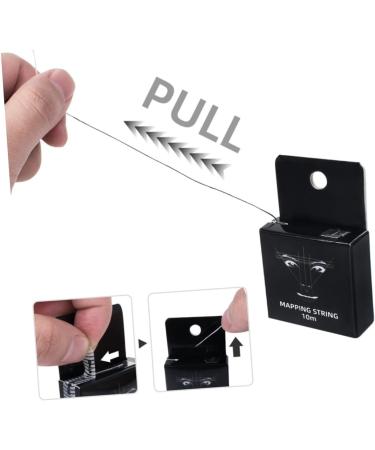 Angoily 2pcs Ink Eyebrow Makeup Stencil Makeup Brow Ruler Cosmetics Accessory Wire Box Draw a Line - Buy Online on GoSupps.com
