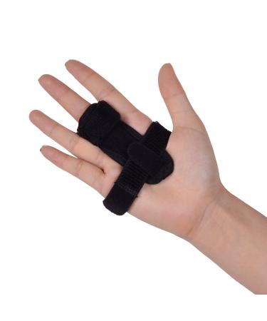 Trigger Finger Splints - Developed Design Fits Middle  Ring  Index  Thumb and Pinky  Bonus Fastening Tape for Alleviating Finger Stiffness Tendon Release and Pain Relief from Stenosing Tenosynovitis