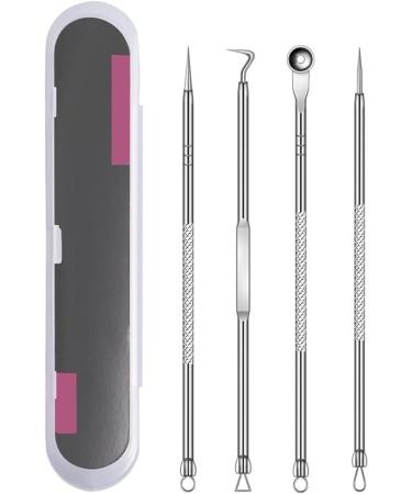 Acne Needle 4PCS Acne Blackhead Comedone Black Spot Pimple Blemish Remover Skin Care Women Beauty Acne Treatment Pore Cleanser Needle Hook (Color : Colorful) - Buy Online on GoSupps.com