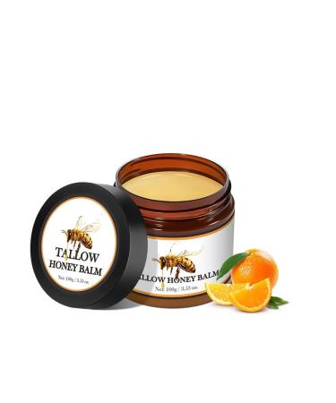 SONGVISON Beef honey balm for women - Organic moisturizing treatment for face and body - Natural skincare cream with sebum and honey - Deep conditioning for dry and sensitive skin