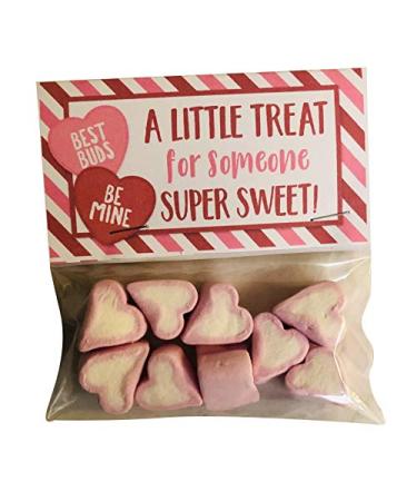 Little Treat For Someone Super - Sweet Sweets Bag Valentines Day Gift - Heart Shaped Marshmallows