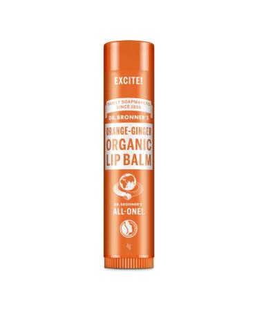 Dr. Bronner S Lipstick Orange Ginger 4 g 1 piece Orange-Ginger 1 piece (1 pack)