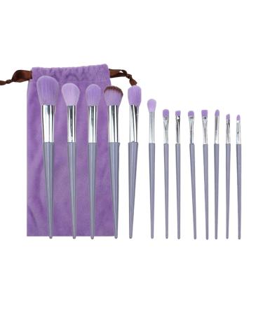 WeddHuis 13 Pieces Professional Cosmetic Makeup Brush Tools Cosmetic Makeup Brush Wooden Handle