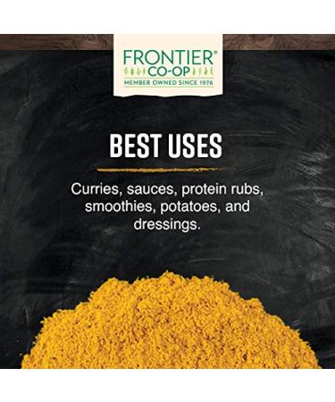 Organic Alleppey Turmeric Root Powder 1lb - High Curcumin Content - Buy Online on GoSupps.com