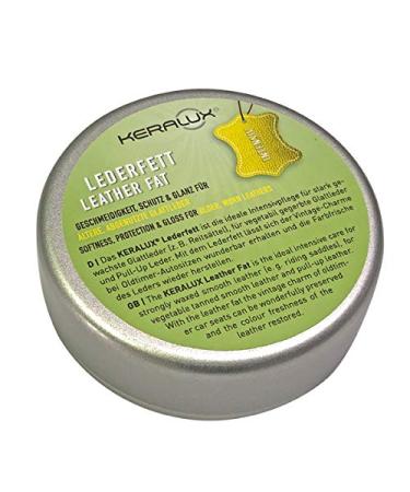 KERALUX leather grease ideal intensive care for waxed smooth leather for vintage cars and riding saddles 100ml from LCK