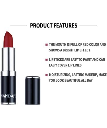  Mzshne Velvet moisturizing lipstick for women and girls long-lasting velvet lipstick for everyday and formal makeup - Buy Online on GoSupps.com