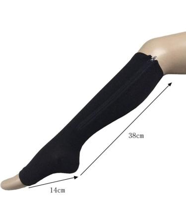 Amazon Compression Stockings for Varicose Veins - Supportive Nylon Socks for Men & Women | 5 Pairs Black - Ideal for Travel Sports & Walking - Buy Online on GoSupps.com