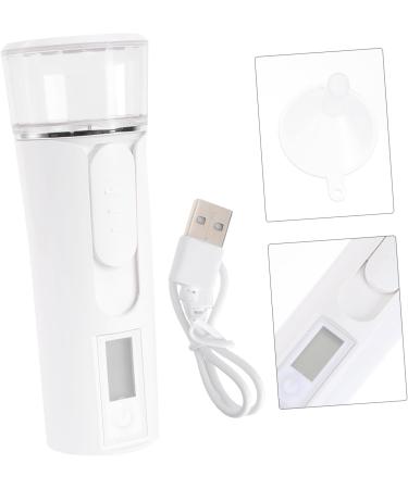 Ipetboom 1pc Mini Nano Facial Mister Portable Handheld Moisturizing Atomizer for All Skin Types Lightweight Hydrating Sprayer for Makeup Refresh and Skin Care White - Buy Online on GoSupps.com