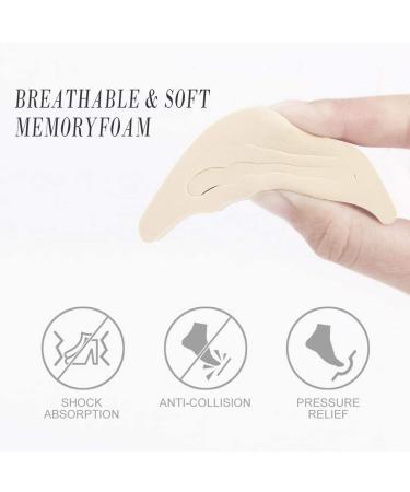 Crazy Bean 4 Pairs Heel Cushion & Toe Pads | Comfort for High Heels - Pain Relief & Shoe Fillers - Buy Online on GoSupps.com