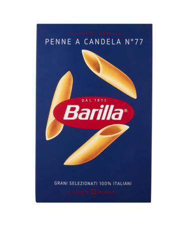 Italian Gourmet E.R. 5 x Candle Penne Barrel Paste No. 77 100% Italian Noodles 500g + Italian Gourmet Polpa 400g