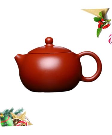 Zerodeko Water Pitchers 2pcs Retro Teapot Chinese Teapot Purple Clay Teapot Water Jar Purple Clay Tea Pot Chinese Style Tea Pot Tea Utensils Vintage Jugs Orangex2pcs 12x8x7.5cmx2pcs - Buy Online on GoSupps.com