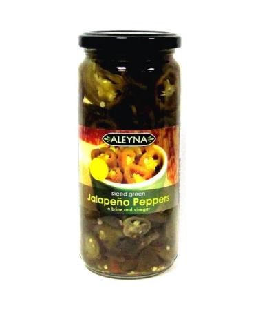 Aleyna Sliced Green Jalape o Peppers 480g