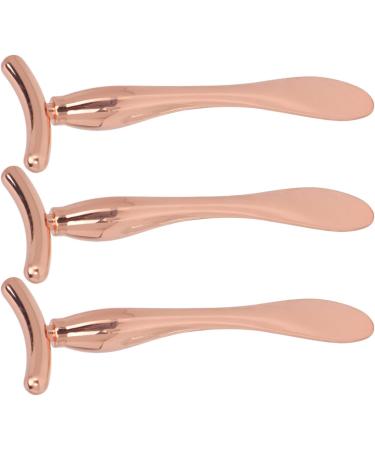 ZJchao Set of 3 metal eye cream applicators to reduce puffiness and wrinkles for girls and women - Buy Online on GoSupps.com