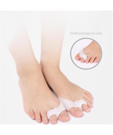 DEAVER Gel Bunion Corrector Toe Protectors - 10 Pairs for Day and Night Use with Hallux Valgus Correction Sleeve - Buy Online on GoSupps.com