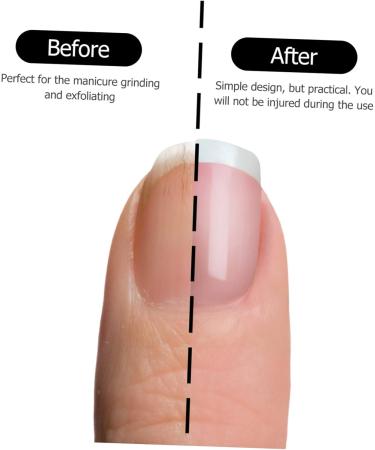 Housoutil 4pcs 1 Grinder Frosted Sheet Nail Accessories Esmalte De Gel Para U as Manicure Grinder Accessories 2.5x2.5cmx4pcs Blackx4pcs - Buy Online on GoSupps.com